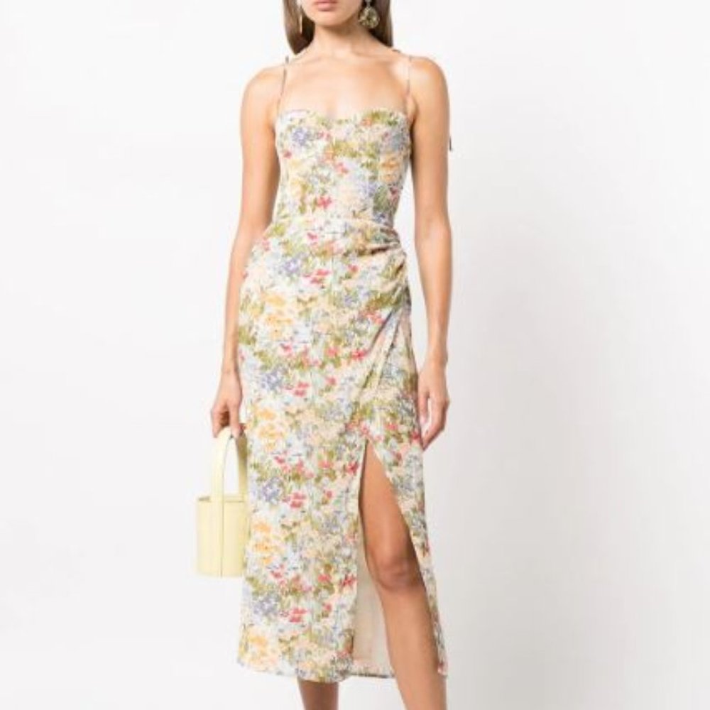 Reformation Kourtney Dress in Floral